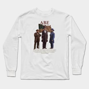 Abraham Lincoln Long Sleeve T-Shirt